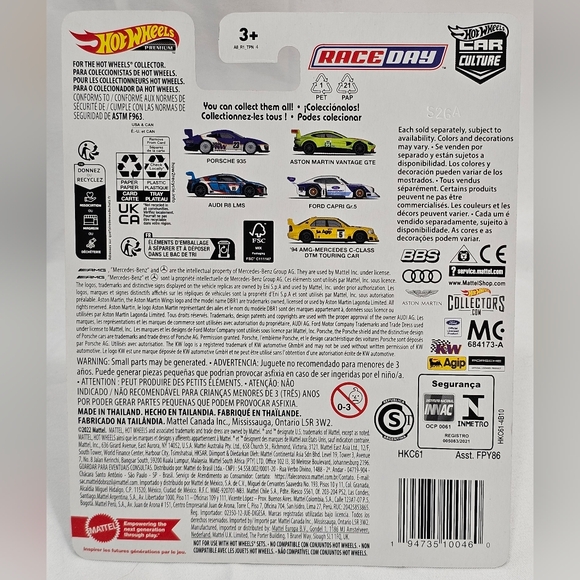 *Special Offer* Hot Wheels Premium 2023 Race Day Audi R8LM 3/5 - Picture 2 of 2